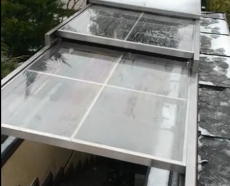 Раздвижные козырьки для приямка / полуподвала ФЛАГМАН от производителя — фото 3